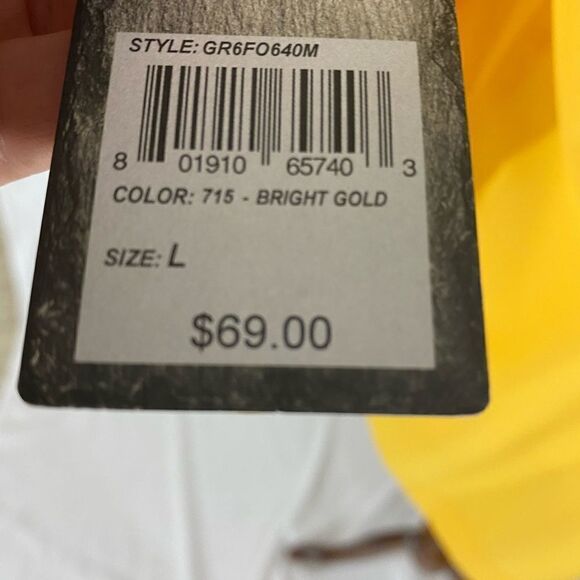 NWT Ruff Hewn Grey Bright Gold Tunic Top - Picture 5 of 9